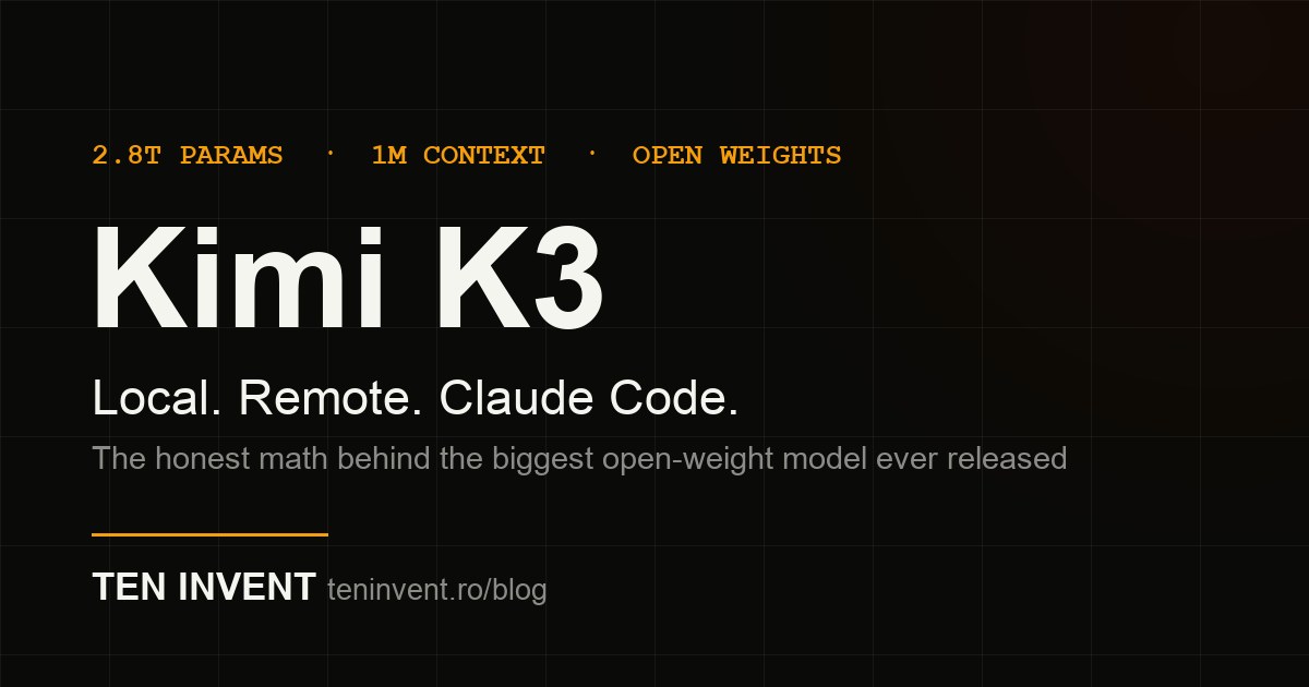 Kimi K3: was es konkret bedeutet, es lokal zu betreiben, remote zu nutzen oder in Claude Code einzubinden