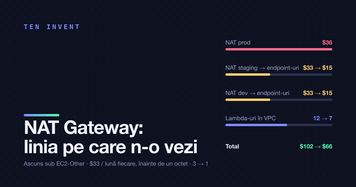 NAT Gateway e cea mai scumpă linie pe care n-o vezi